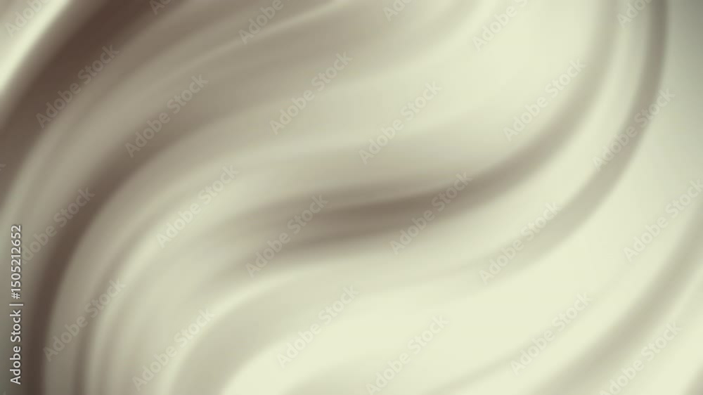 Poster a soft, creamy beige abstract background with smooth, wavy lines and gentle gradients creating a flo