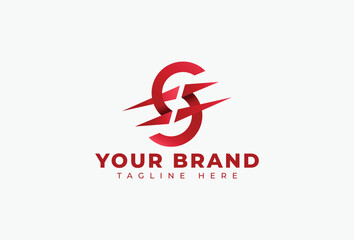 Initial S Fly Origami Logo Design Inspiration