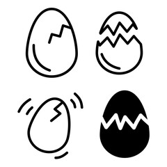 set of hatching eggs 