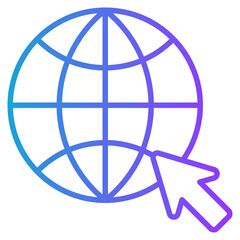 Visit Your Site gradient color icon