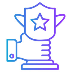 Reward gradient color icon
