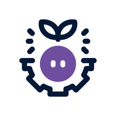 agriculture duotone icon. Sleek and modern vector icon for websites, mobile apps, marketing materials, and corporate design. Fully scalable and ready to use.