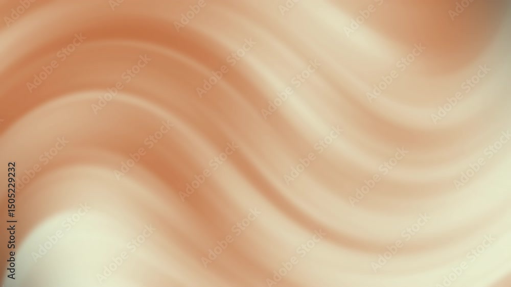Poster soft, flowing beige and cream abstract waves create a smooth, calming background with gentle gradien