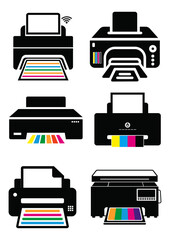 PRINTER ICON VEKTOR