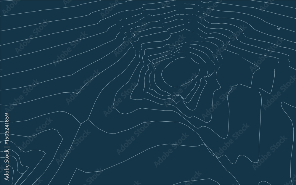 Poster wireframe surrounding contour. topographic element pattern for background. landscape topography cont