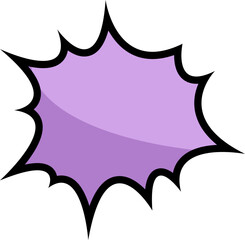 Comic Style Bubble
