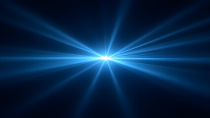 Fototapeta premium blue abstract background , Blue_beams_intersect
