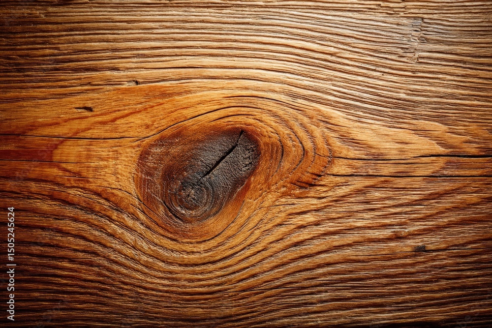 Poster close-up view of natural wood grain highlighting texture and color variations