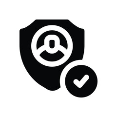 private life glyph icon. Strong and solid vector icon for websites, mobile interfaces, presentations, and visual branding. High quality and easy to edit.