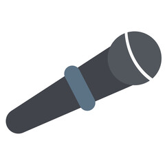 Microphone Vector Illustration – Audio Recording Icon
