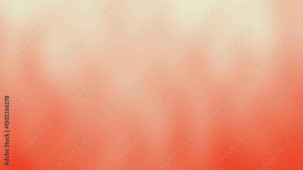 Poster a soft, abstract gradient background blending warm coral and peach hues with a smooth, blurry effect