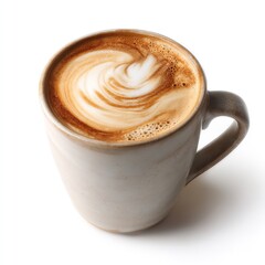 Latte art coffee cup cappuccino espresso drink beverage cafe mocha breakfast morning caffeine delicious