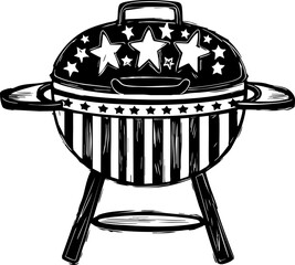 Outdoor barbecue celebration backyard festive atmosphere creative perspective fun family gathering