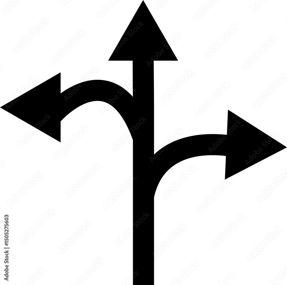 Fototapete black arrow icon. arrow vector isolated on transparent background. cursor modern simple different ar