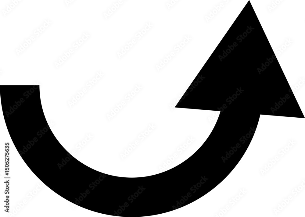 Fototapete black arrow icon. arrow vector isolated on transparent background. cursor modern simple different ar
