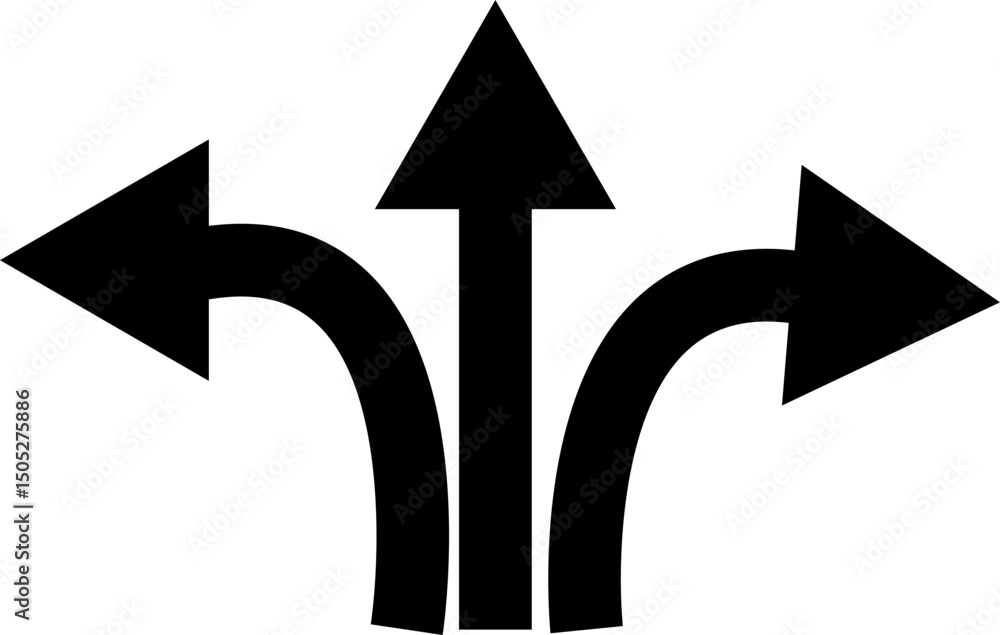 Fototapete black arrow icon. arrow vector isolated on transparent background. cursor modern simple different ar