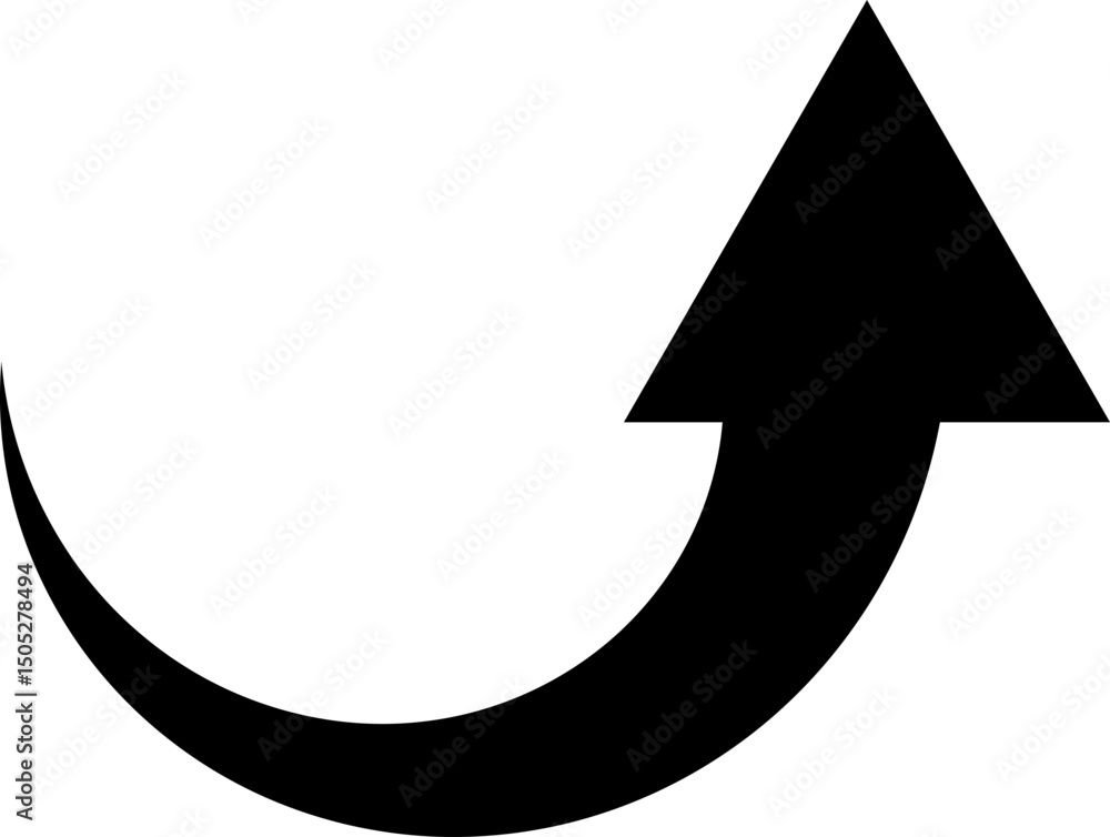 Fototapete black arrow icon. arrow vector isolated on transparent background. cursor modern simple different ar