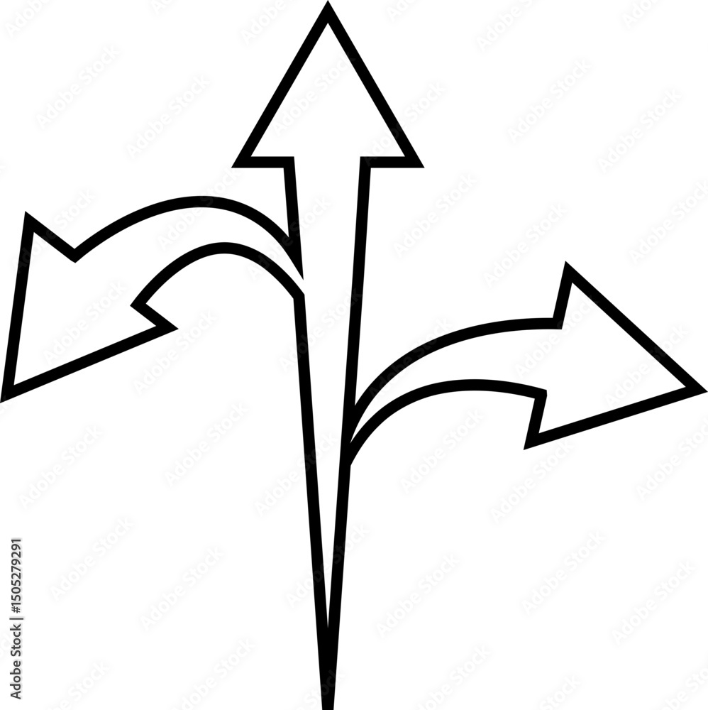 Fototapete black arrow icon. arrow vector isolated on transparent background. cursor modern simple different ar