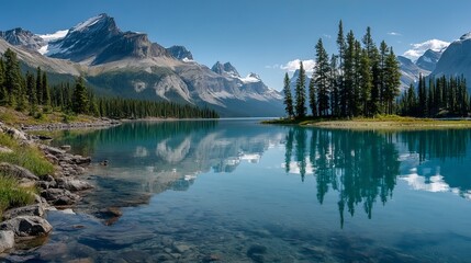 Explore the serene beauty of jasper national park canada with stunning mountain lake views and reflections