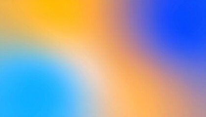 Obraz premium Abstract Orange Blue Gradient Blur.