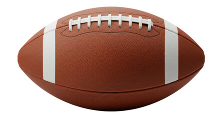Isolated American Football Ball