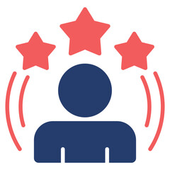 User Rating glyph color icon