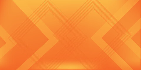 futuristic transparent orange gradation geometric abstract background
