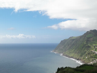 Coast of Sao Miguel Island.