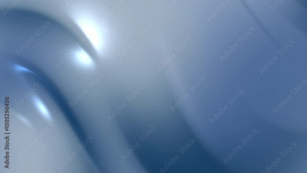 Poster abstract dark blue gradient background with smooth flowing waves and subtle light reflections. ideal