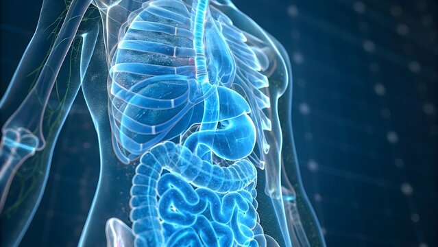 Human anatomy digestive system internal organs
