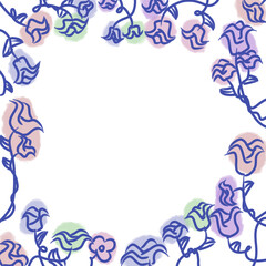 transparent decorative frame.eps