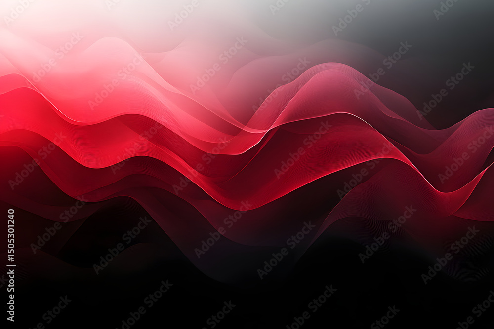 Poster red black gradient abstract background with seamless texture and smooth transition for modern design
