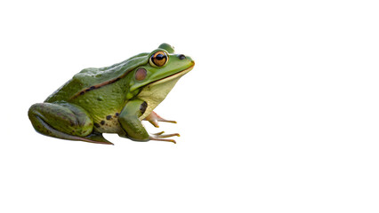 Fototapeta premium frog on white background