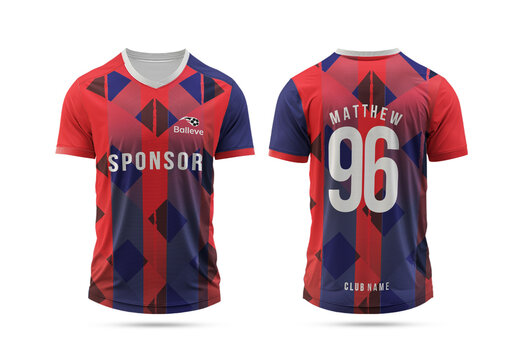 Soccer Jersey Uniform Design Template