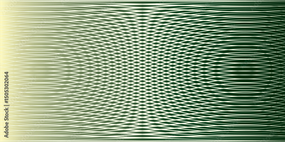 Poster mgreen abstract gradient background with multi lines wave background for banner