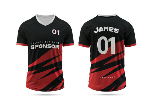 Soccer Jersey Uniform Design Template