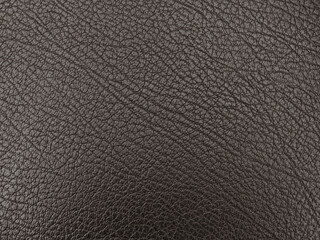 black faux leather background is used to wrap and fix leather sofa seats and daily appliances. the background and pattern on the black faux leather have space for text.