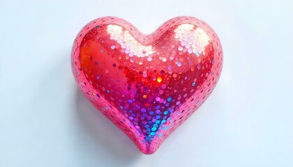 Fototapeta premium heart shaped ice cream