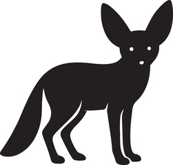 fennec fox vector
