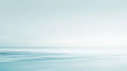 Obraz premium Mint-to-white gradient background with smooth vertical blend