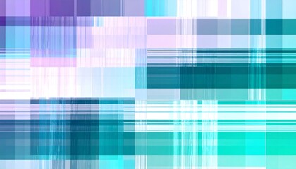 Abstract Pastel Plaid Pattern.