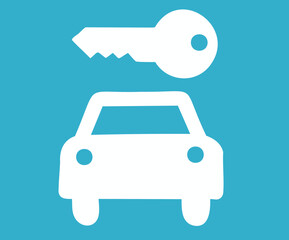 차량, 키, 아이콘, 흰색, 파랑, 자동차, 차량 키, 여행, 교통, car, 삽화, 도안, 길거리, 택시, 드라이브