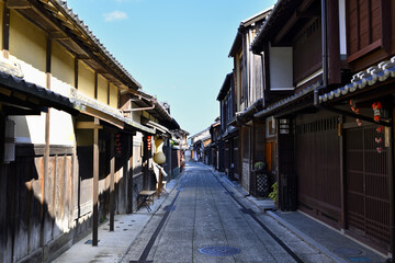 小浜市三丁町の町並