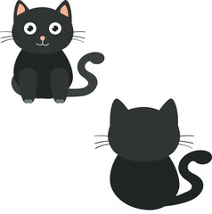 cute cat vector