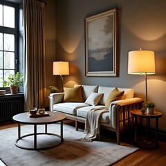 Rustic Charm and Urban Chic: Living Room Inspiration