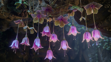 dreamvine hanging from cave ceiling