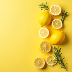 Sunshine Citrons and Rosemary: A Refreshing Top-Down Delight