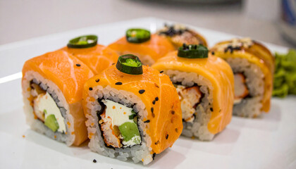 Sushi roll, Custom AI Model