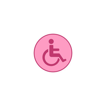 disabled parking sign