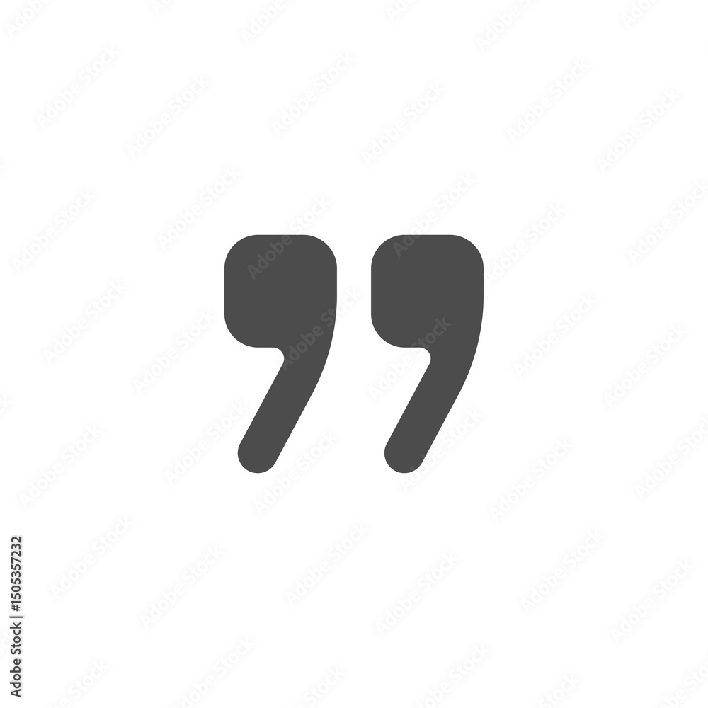 Poster png quote icon set bubble shape text communication vector dialogue template speech design flat mark 